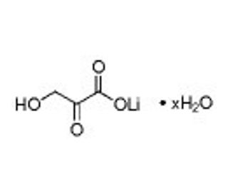Lithium &beta;-hydroxypyruvate (CAS 3369-79-7) - chemical structure image