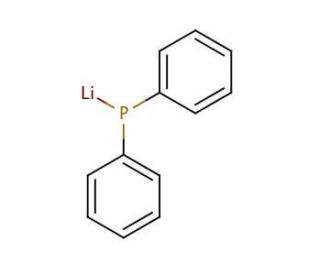 Lithium diphenylphosphide solution (CAS 65567-06-8) - chemical structure image