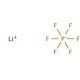 Lithium hexafluorophosphate (CAS 21324-40-3) - chemical structure image