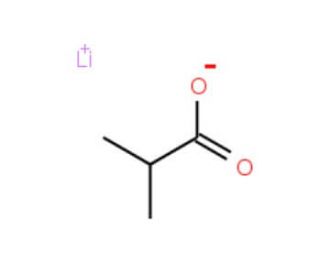 Lithium isobutyrate (CAS 25179-23-1) - chemical structure image