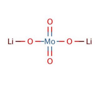 Lithium molybdate (CAS 13568-40-6) - chemical structure image