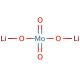 Lithium molybdate (CAS 13568-40-6) - chemical structure image