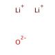 Lithium oxide (CAS 12057-24-8) - chemical structure image