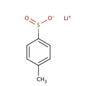 Lithium p-toluenesulfinate (CAS 16844-27-2) - chemical structure image