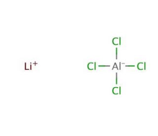 Lithium tetrachloroaluminate (CAS 14024-11-4) - chemical structure image