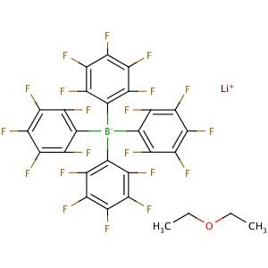 Lithium tetrakis(pentafluorophenyl)borate ethyl etherate CAS 371162