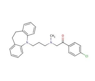 Lofepramine (CAS 23047-25-8) - chemical structure image