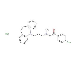 Lofepramine hydrochloride (CAS 26786-32-3) - chemical structure image