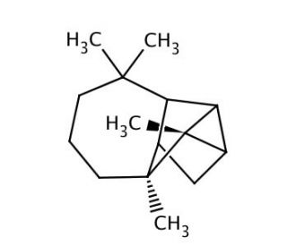 (&plus;)-Longicyclene (CAS 1137-12-8) - chemical structure image