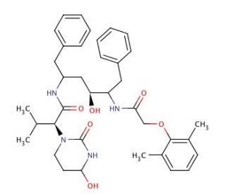 Lopinavir Metabolite M-3/M-4 (CAS 221553-72-6) - chemical structure image