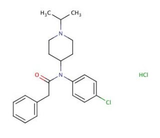 Lorcainide HCl (CAS 58934-46-6) - chemical structure image