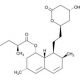 Lovastatin (CAS 75330-75-5) - chemical structure image