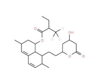 Lovastatin-d3 (CAS 1002345-93-8) - chemical structure image