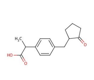 Loxoprofen (CAS 68767-14-6) - chemical structure image