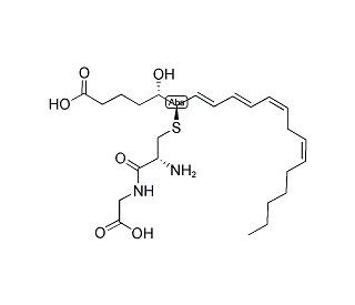 LTD4 (Leukotriene D4) (CAS 73836-78-9) - chemical structure image