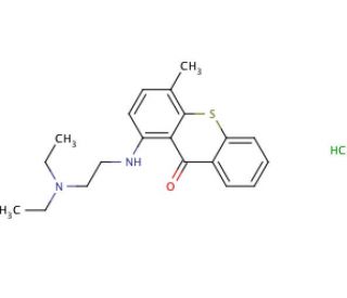 Lucanthone Hydrochloride (CAS 548-57-2) - chemical structure image