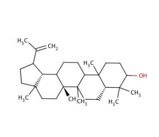 Lupeol (CAS 545-47-1) - chemical structure image
