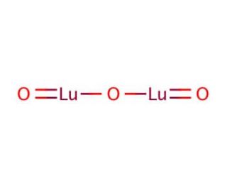 Lutetium (III) oxide (CAS 12032-20-1) - chemical structure image