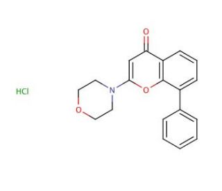 LY-294,002 hydrochloride (CAS 934389-88-5) - chemical structure image