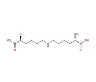 Lysinonorleucine (CAS 25612-46-8) - chemical structure image