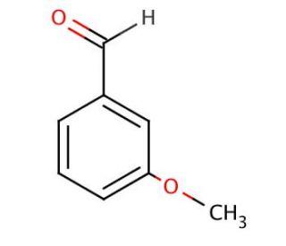 m-Anisaldehyde (CAS 591-31-1) - chemical structure image