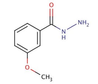 m-Anisic hydrazide (CAS 5785-06-8) - chemical structure image