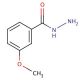 m-Anisic hydrazide (CAS 5785-06-8) - chemical structure image