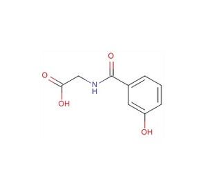 m-Hydroxyhippuric Acid - chemical structure image