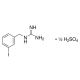 m-Iodobenzylguanidine hemisulfate salt (CAS 80663-95-2) - chemical structure image