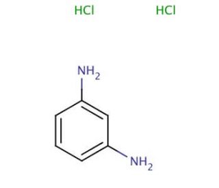 m-Phenylenediamine dihydrochloride (CAS 541-69-5) - chemical structure image
