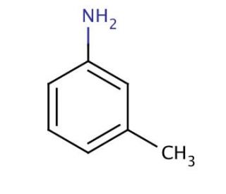 m-Toluidine (CAS 108-44-1) - chemical structure image
