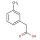 m-Tolylacetic acid (CAS 621-36-3) - chemical structure image
