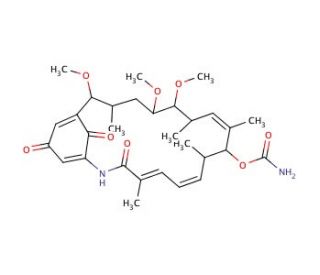 Macbecin I (CAS 73341-72-7) - chemical structure image