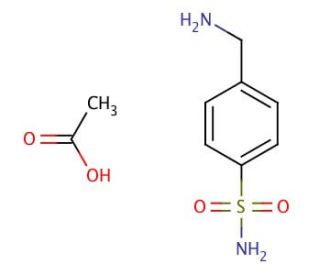 Mafenide Acetate (CAS 13009-99-9) - chemical structure image