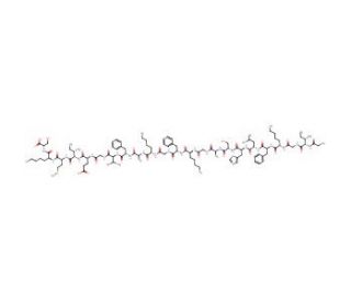 Magainin 1 - chemical structure image