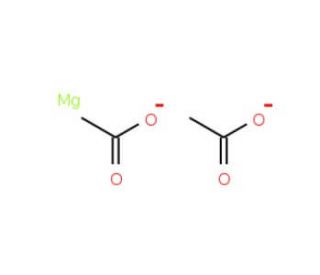 Magnesium acetate solution (CAS 142-72-3) - chemical structure image