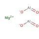 Magnesium aluminate, spinel (CAS 12068-51-8) - chemical structure image