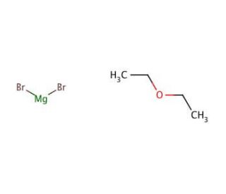 Magnesium bromide ethyl etherate (CAS 29858-07-9) - chemical structure image
