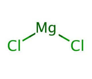 Magnesium chloride (CAS 7786-30-3) - chemical structure image
