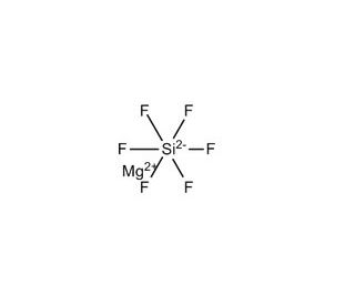 Magnesium hexafluorosilicate (CAS 16949-65-8) - chemical structure image