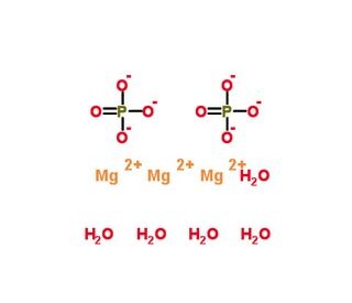 Magnesium phosphate pentahydrate (CAS 10233-87-1) - chemical structure image