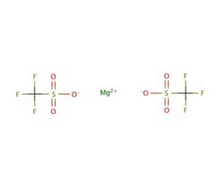 Magnesium trifluoromethanesulfonate (CAS 60871-83-2) - chemical structure image