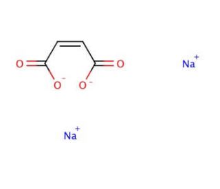 Maleic acid disodium salt (CAS 371-47-1) - chemical structure image