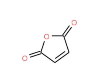 Maleic anhydride (CAS 108-31-6) - chemical structure image