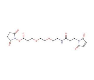 Maleimide-PEG<sub>2</sub>-NHS - chemical structure image