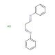 Malonaldehyde bis(phenylimine) monohydrochloride (CAS 123071-42-1) - chemical structure image