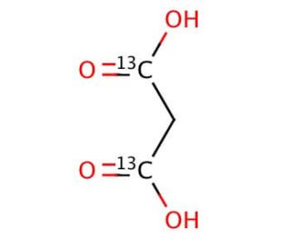 Malonic acid-1,3-<sup>13</sup>C2 (CAS 99524-14-8) - chemical structure image