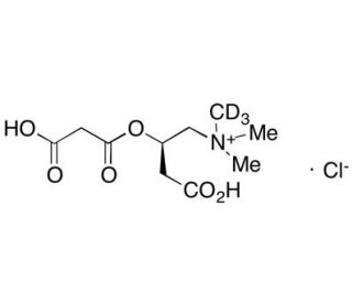 Malonyl-L-carnitine-d3 Trifluoroacetate (CAS 910825-21-7) - chemical structure image