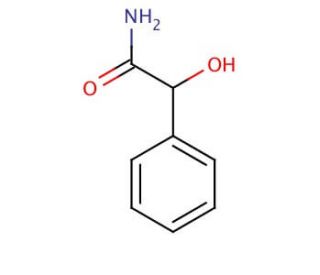Mandelamide (CAS 4410-31-5) - chemical structure image