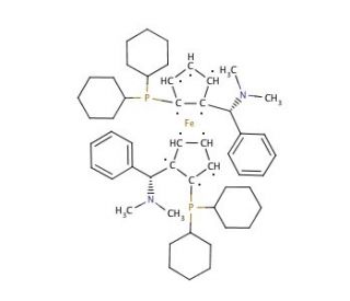Mandyphos SL-M002-1 (CAS 494227-35-9) - chemical structure image
